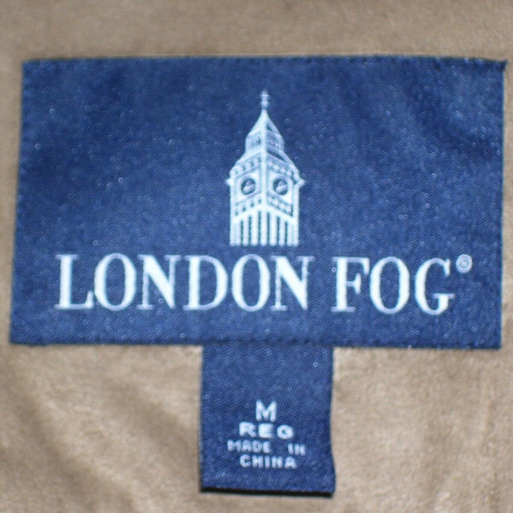 London Fog Lined Long Sleeve Button Shirt Medium - Picture 5 of 8